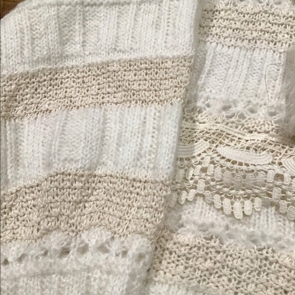 Zara chunky lace textured sweater - Picture 5 of 6